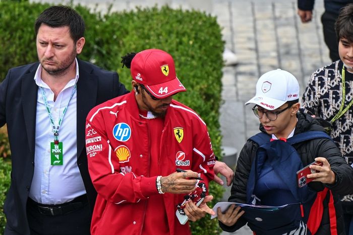 Lewis Hamilton, Ferrari