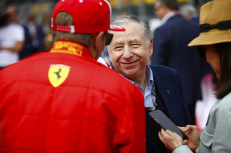 Jean Todt, Başkanı, FIA, ve Kimi Raikkonen, Ferrari