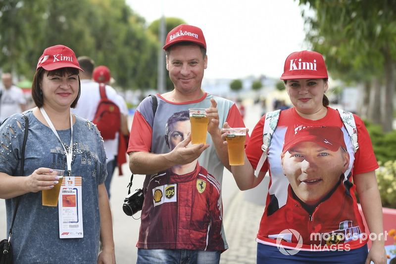 Az Orosz Nagydíj rajongói Szocsiból - F1 2018