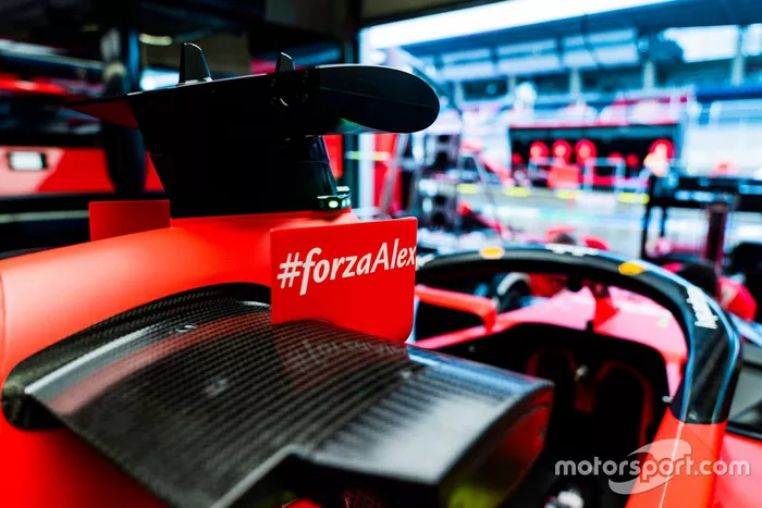 Forza Alex en el Ferrari SF1000