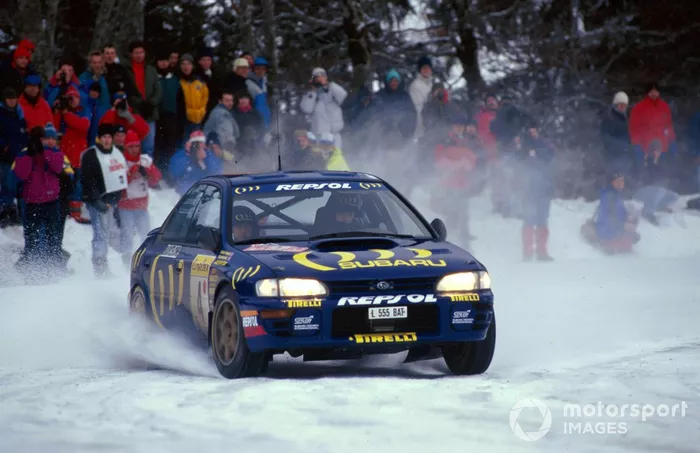 Colin McRae, Luis Moya, Subaru Impreza