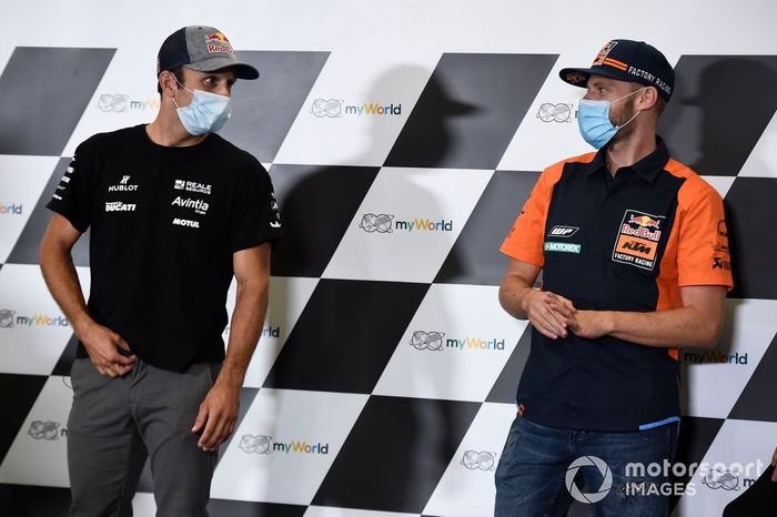 Johann Zarco, Avintia Racing, Brad Binder, Red Bull KTM Factory Racing 
