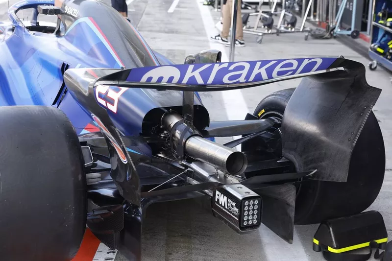 Détails techniques de la Williams Racing FW45