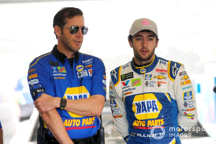 Chase Elliott, Hendrick Motorsports, Chevrolet Camaro NAPA Auto Parts Alan Gustafson