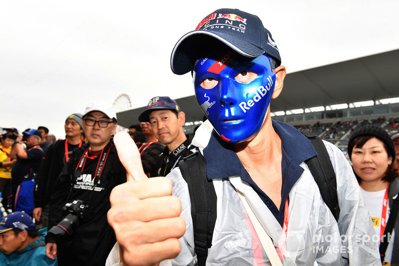 Un fan de Red Bull Racing