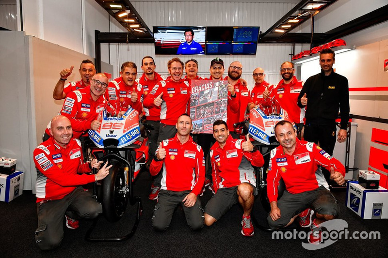 Прощальний вікенд Хорхе Лоренсо у Ducati