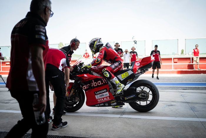 Alvaro Bautista, Ducati, Test Misano