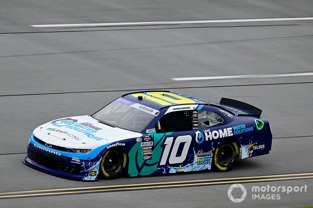 Derek Kraus, Kaulig Racing, Leaf Home Water Solutions Chevrolet Camaro