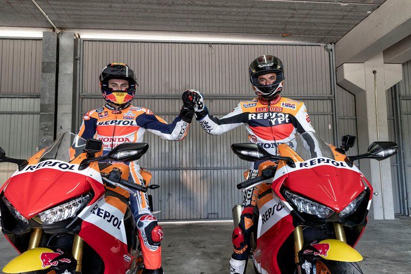 Jorge Lorenzo y Alex Crivillé