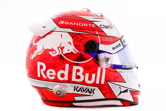 Casco de Sergio Pérez, Red Bull Racing