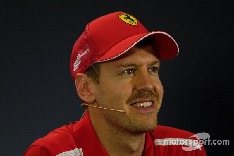 Press conference: third place Sebastian Vettel, Ferrari