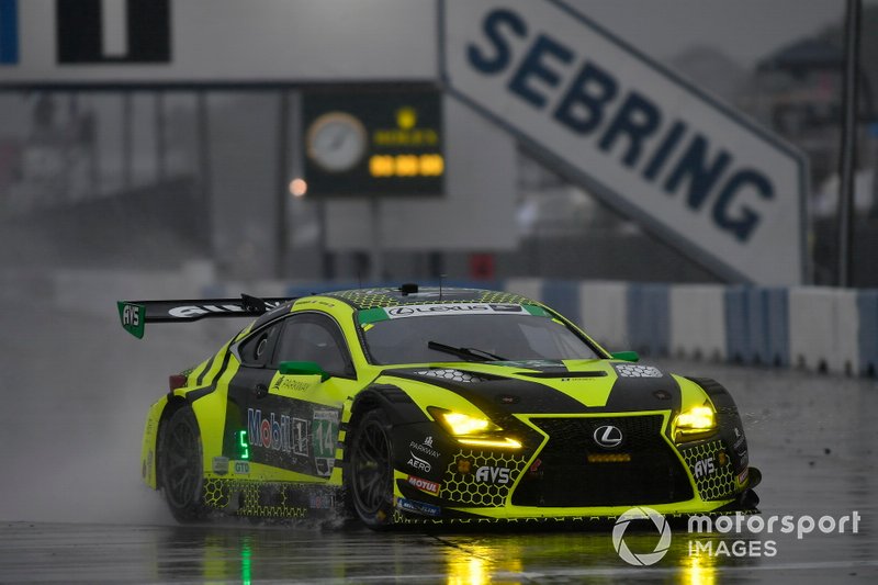 #14 AIM Vasser Sullivan Lexus RC F GT3, GTD: Richard Heistand, Jack Hawksworth, Philipp Frommenwiler