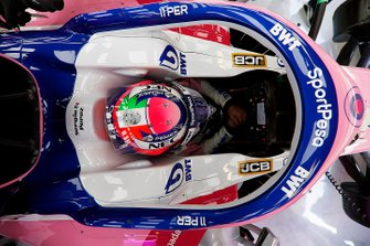 Helm van Sergio Perez voor 2019