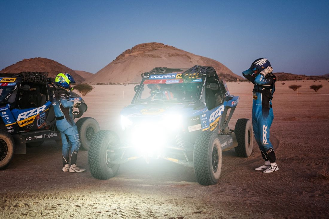#400 Sébastien Loeb Racing - RZR Factory Racing Polaris: Xavier De Soultrait, Martin Bonnet