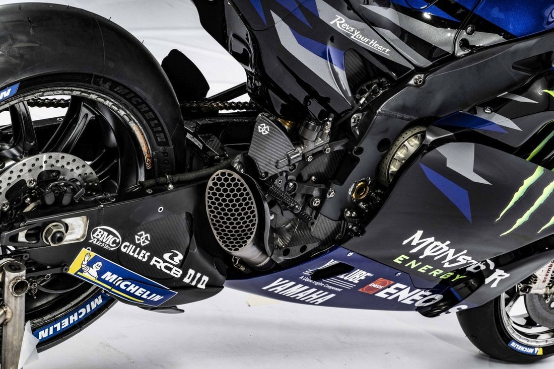 Distintivos del equipo Yamaha de MotoGP