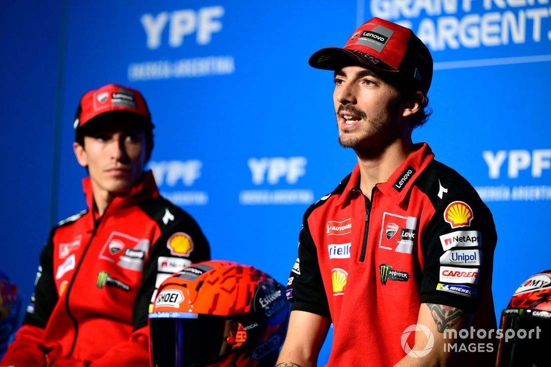 Marc Marquez, zespół Ducati, Francesco Bagnaia, zespół Ducati