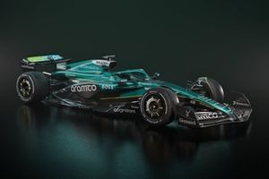 Así es la decoración del AMR25, el coche de Aston Martin para la F1 2025