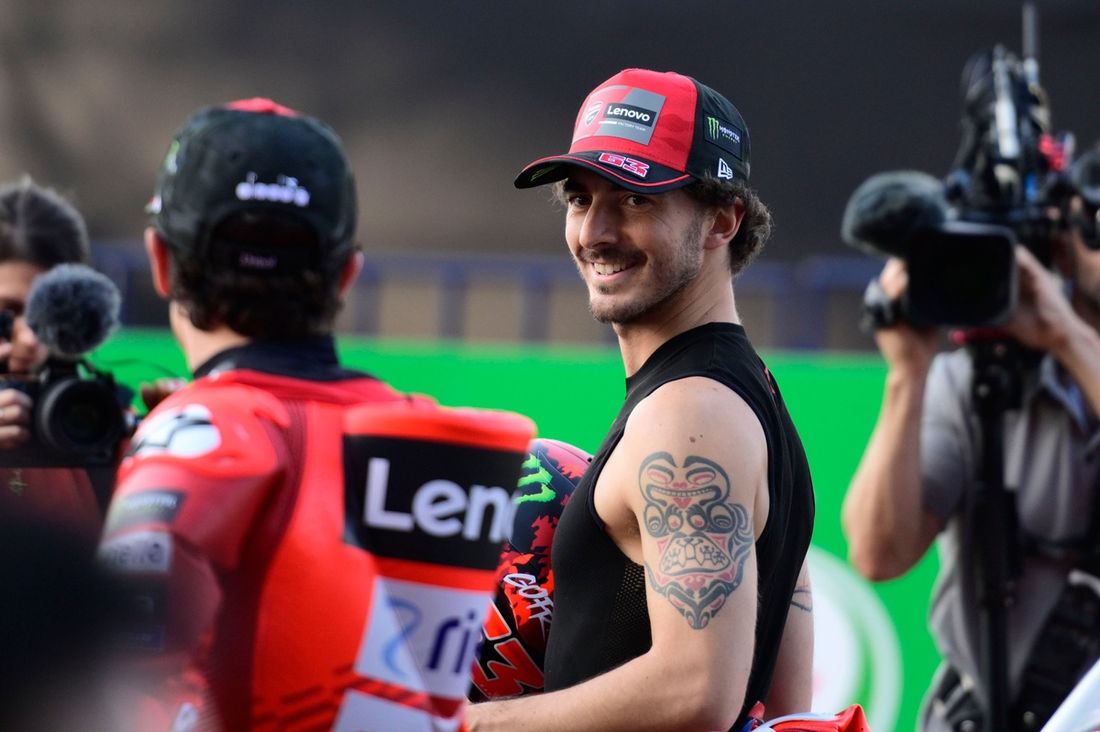 Marc Márquez, Equipo Ducati, Francesco Bagnaia, Equipo Ducati