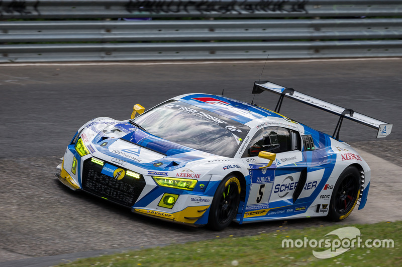 #5 Phoenix Racing, Audi R 8 LMS: Frank Stippler, Anders Fjordbach, Edoardo Mortara, Nikolaus Mayr-Melnhof