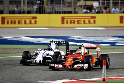 Kimi Räikkönen, Ferrari SF16-H und Valtteri Bottas, Williams FW38