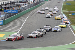 Départ : Miguel Molina, Audi Sport Team Abt Sportsline, Audi RS 5 DTM, en tête
