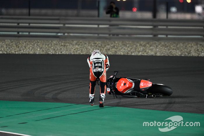 Saeed Al Sulaiti, QMMF Racing, crash
