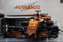McLaren MCL32 in the garage