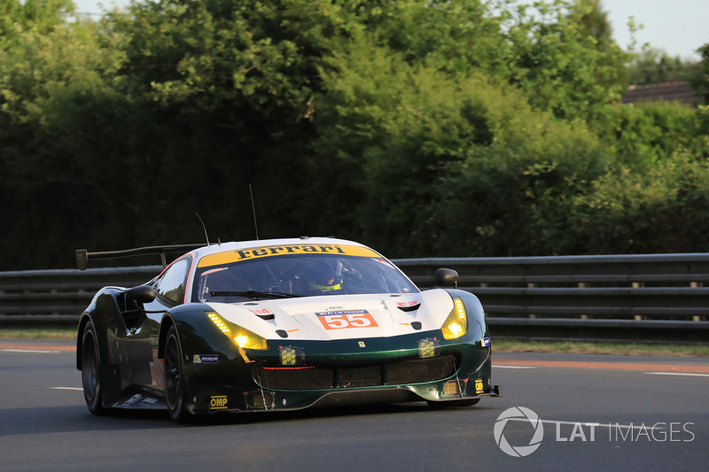 2. LMGTE-Am: #55 Spirit of Race, Ferrari 488 GTE