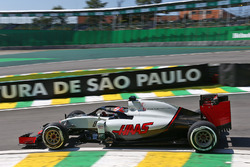 Romain Grosjean, Haas F1 Team VF-16, mit Cockpitschutz Halo