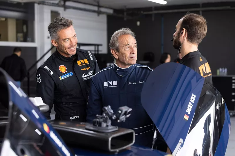 Jacky Ickx, Genesis Magma Racing, Andre Lotterer, Genesis Magma Racing