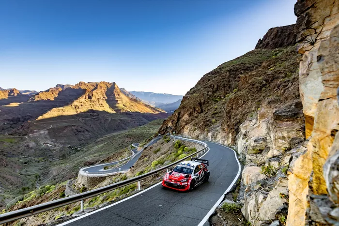 Oliver Solberg, Eliot Edmondson, Toyota Gazoo Racing WRT Toyota GR Yaris Rally1