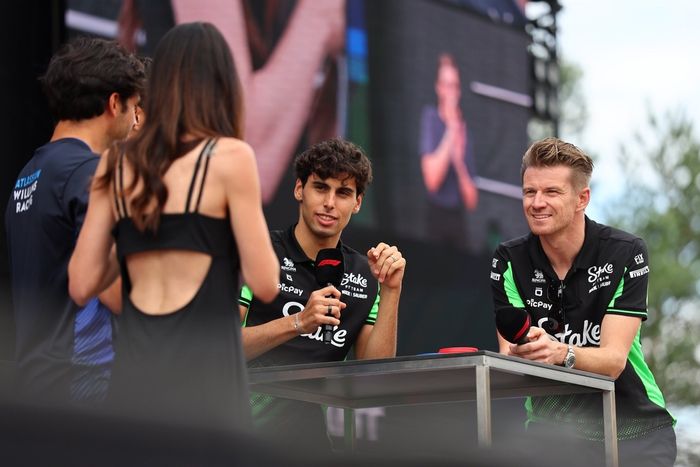 Nico Hulkenberg, Sauber, Gabriel Bortoleto, Sauber