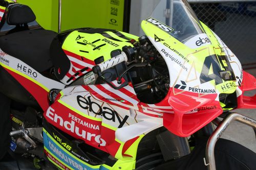 Detalles de la moto VR46 Racing Team