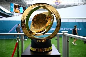 The FIFA Club World Cup trophy