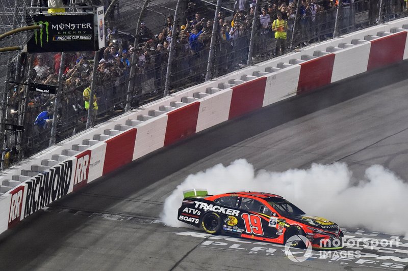 Race Winner  Martin Truex Jr., Joe Gibbs Racing, Toyota Camry