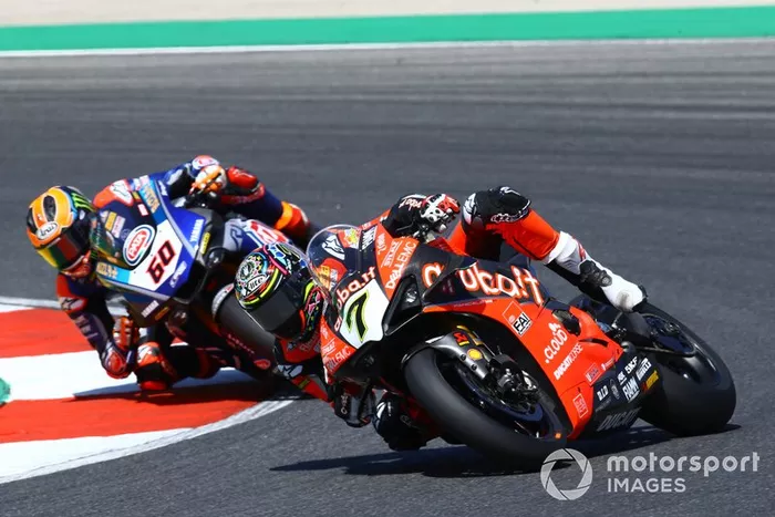 Chaz Davies, Aruba.it Racing-Ducati Team, Michael van der Mark, Pata Yamaha