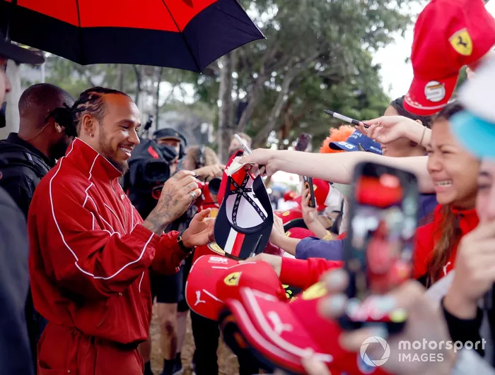 Lewis Hamilton, Ferrari