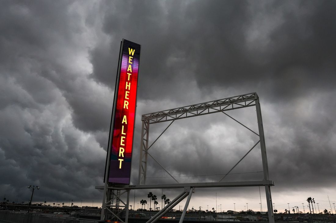 Alerta meteorológica en Daytona
