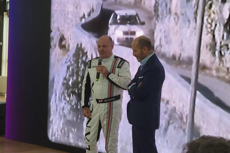 Presentazione Lancia Ypsilon Rally4 HF, Miki Biasion