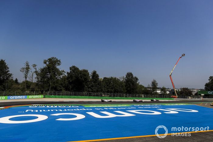 Kevin Magnussen, Haas VF-20, Lance Stroll, Racing Point RP20, Daniil Kvyat, AlphaTauri AT01