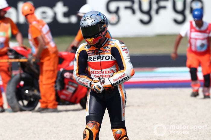 Pol Espargaró, Repsol Honda Team después de caer