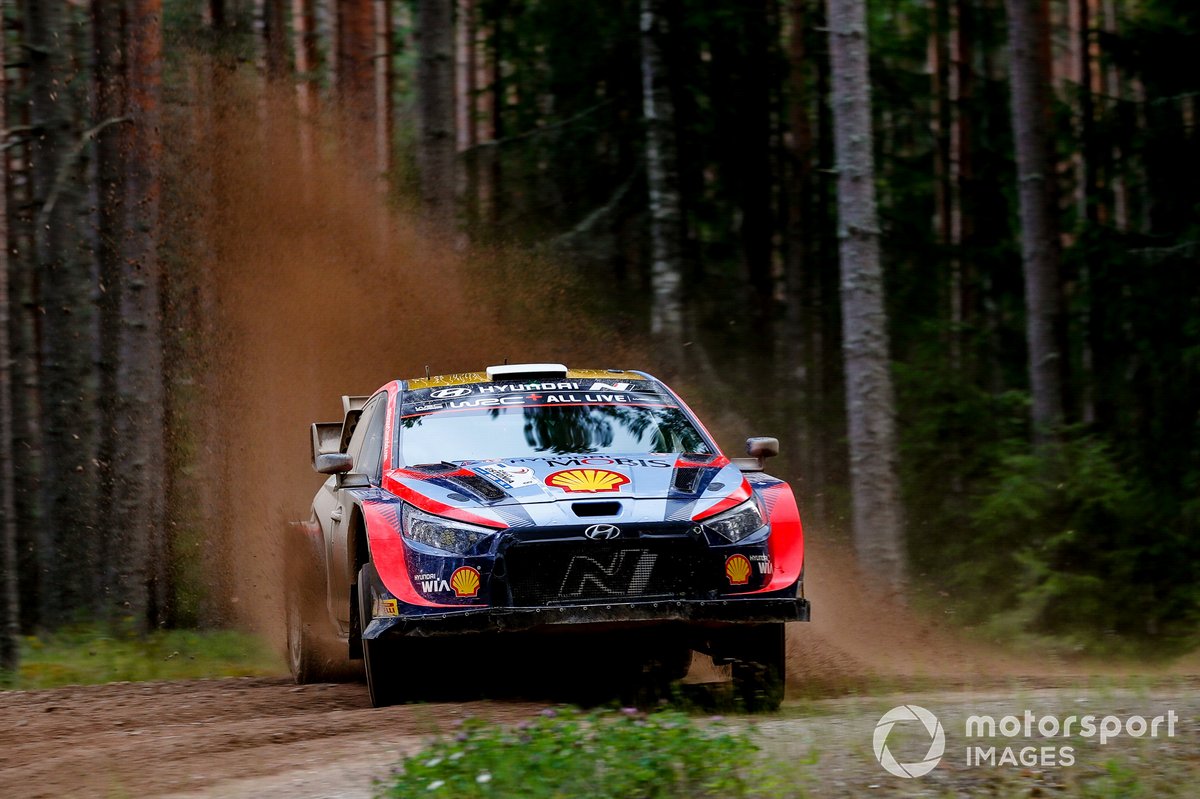 Ott Tanak, Martin Jarveoja, Hyundai World Rally Team Hyundai i20 N Rally1