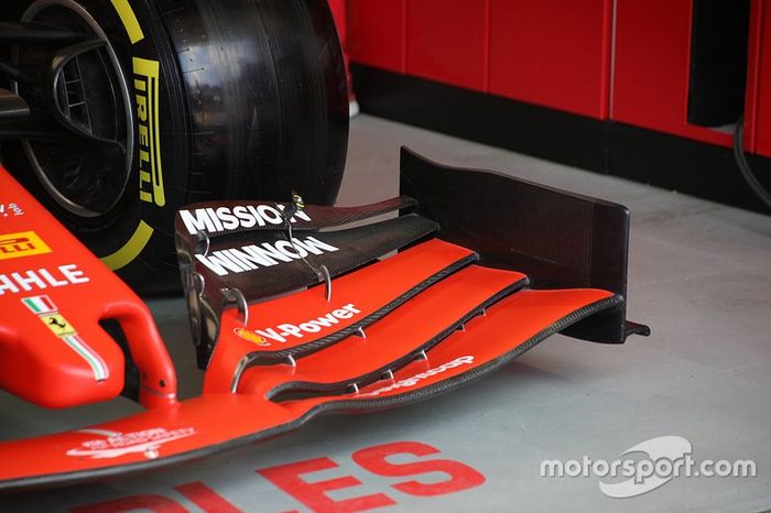 Detalle tecnico ferrari