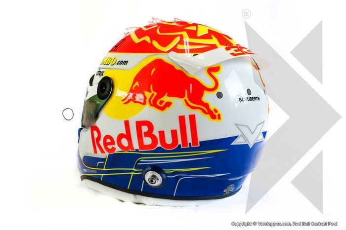 Casco de Max Verstappen, Red Bull Racing