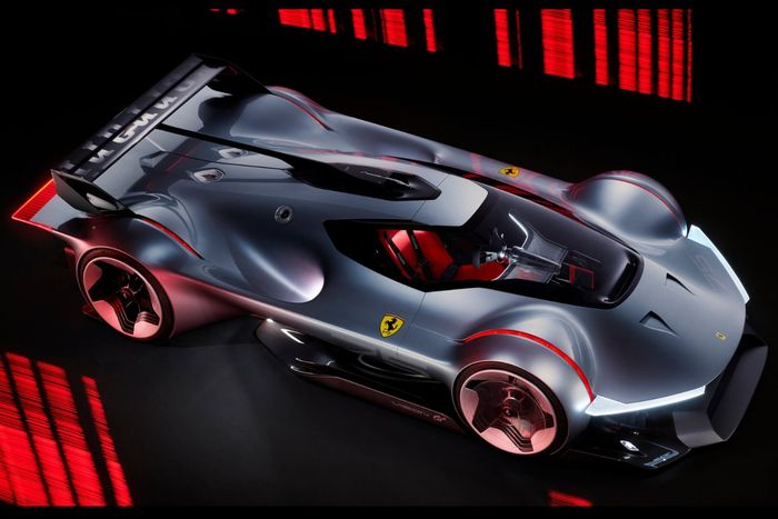 フェラーリ、グランツーリスモ限定のバーチャル車両”ビジョンGT”を発表