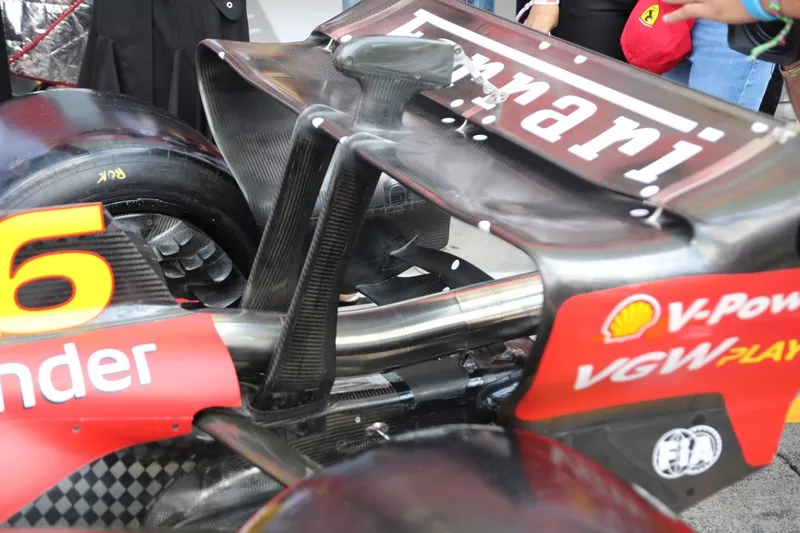 Détail technique de la Ferrari SF-23