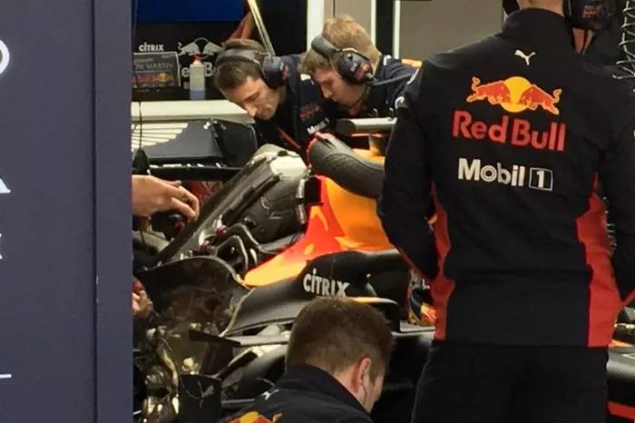 Motor del Red Bull Racing RB16 