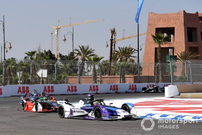 Alexander Sims, BMW I Andretti Motorsports, BMW iFE.20 Lucas Di Grassi, Audi Sport ABT Schaeffler, Audi e-tron FE06, Sam Bird, Virgin Racing, Audi e-tron FE06 