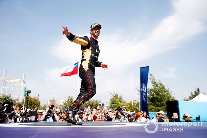 Podio: segundo lugar Antonio Felix da Costa, DS Techeetah