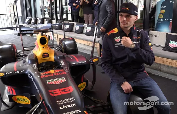 Max Verstappen Tag Heuer presentation